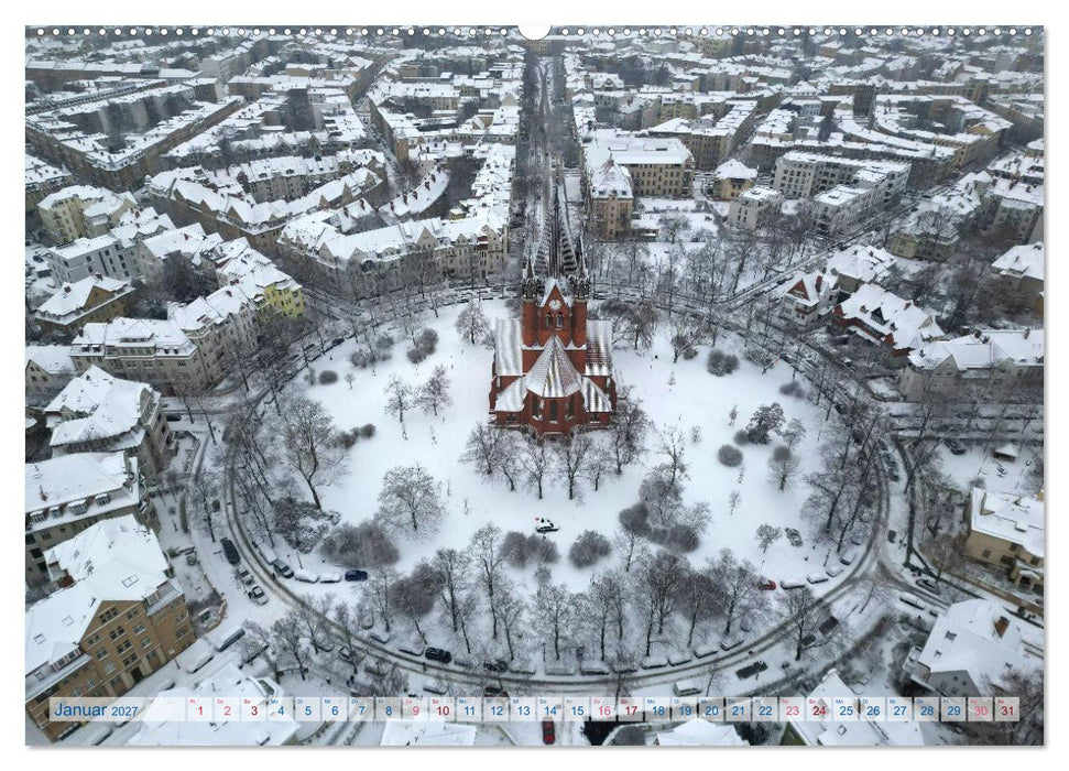 HALLE SAALE - NEUE PERSPEKTIVEN (CALVENDO Wandkalender 2027)