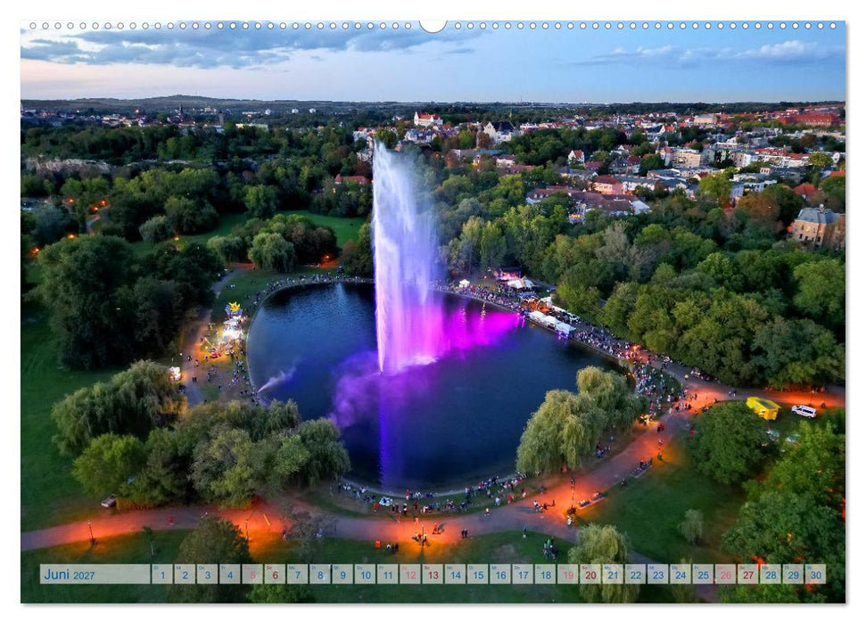 HALLE SAALE - NEUE PERSPEKTIVEN (CALVENDO Wandkalender 2027)