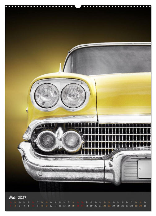 Fantastische US Cars 1950er Jahre (CALVENDO Wandkalender 2027)