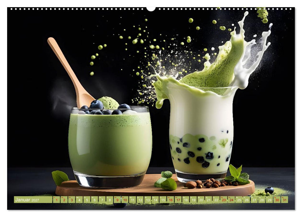 Lifestyle Matcha - Hot und Cool (CALVENDO Premium Wandkalender 2027)