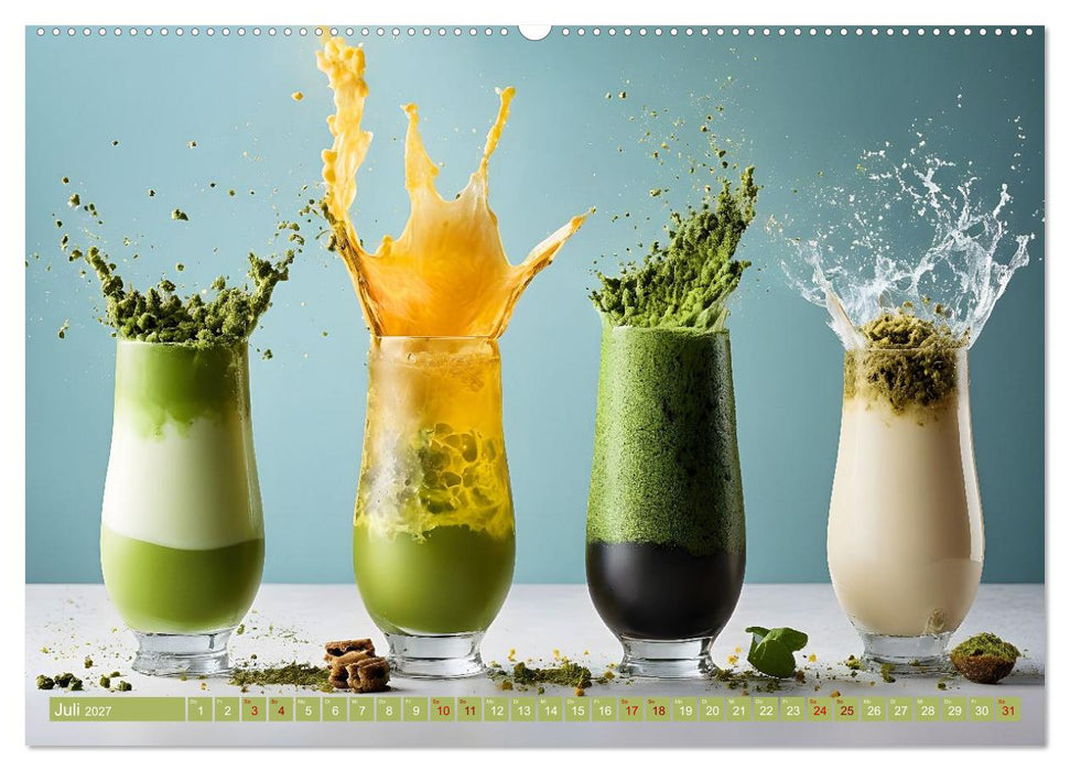 Lifestyle Matcha - Hot und Cool (CALVENDO Premium Wandkalender 2027)
