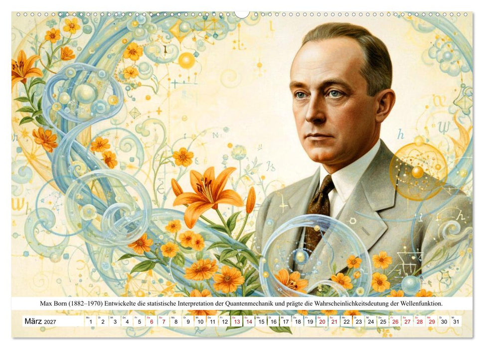 Vordenker der Quantenphysik (CALVENDO Premium Wandkalender 2027)