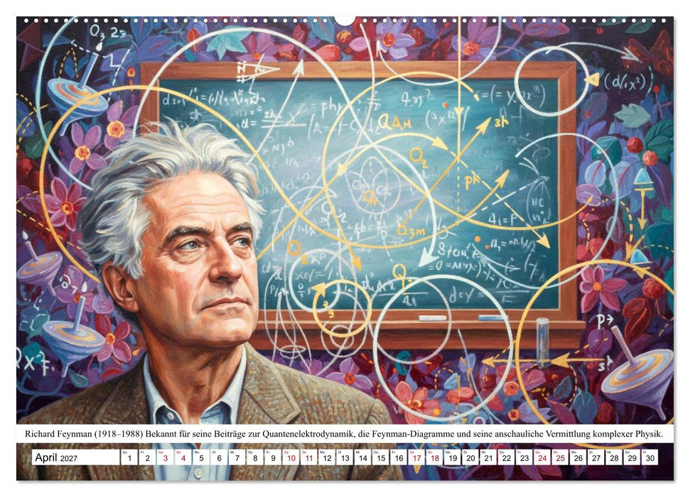 Vordenker der Quantenphysik (CALVENDO Premium Wandkalender 2027)