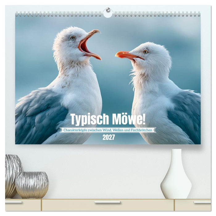 Typisch Möwe! (CALVENDO Premium Wandkalender 2027)