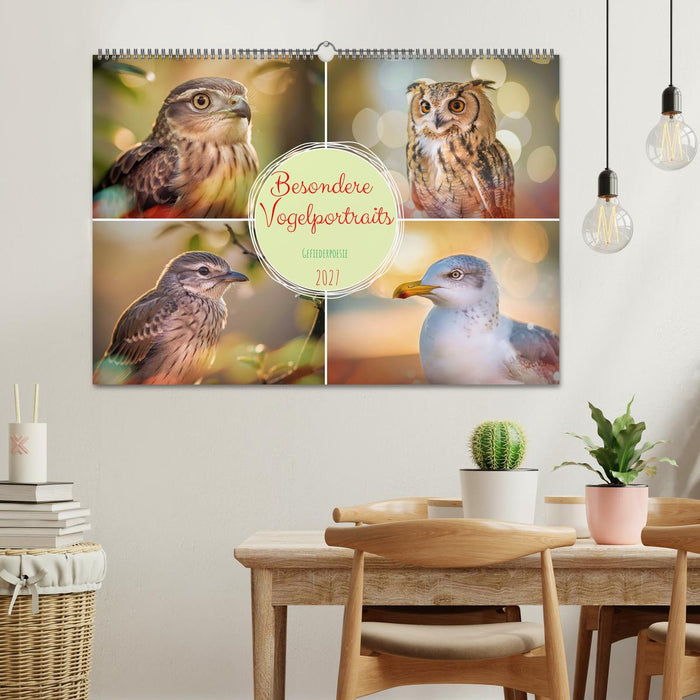 Besondere Vogelportraits (CALVENDO Wandkalender 2027)