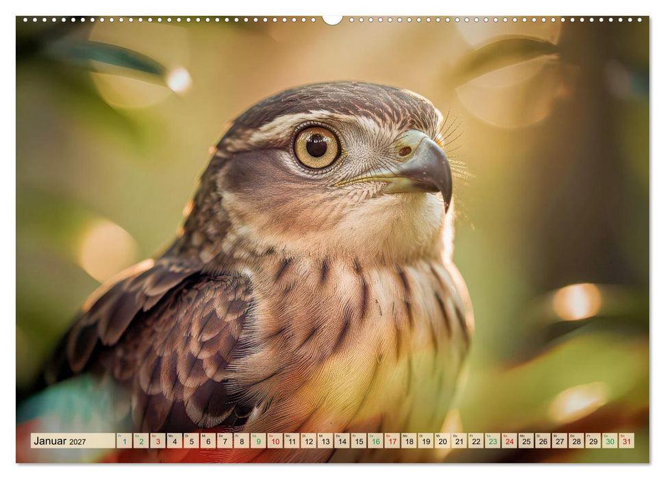 Besondere Vogelportraits (CALVENDO Wandkalender 2027)