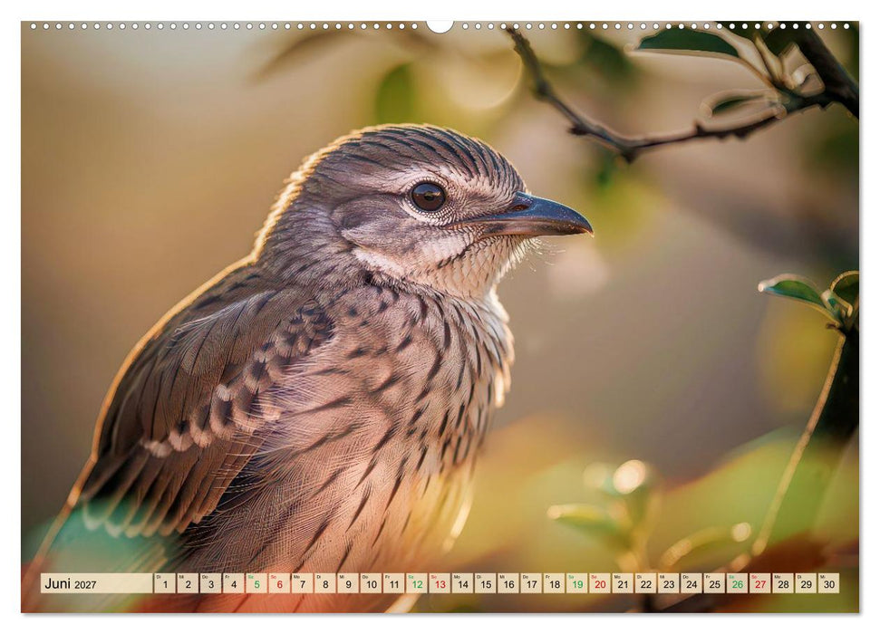Besondere Vogelportraits (CALVENDO Wandkalender 2027)