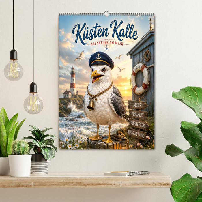 Küsten Kalle - Abenteuer am Meer (CALVENDO Wandkalender 2027)