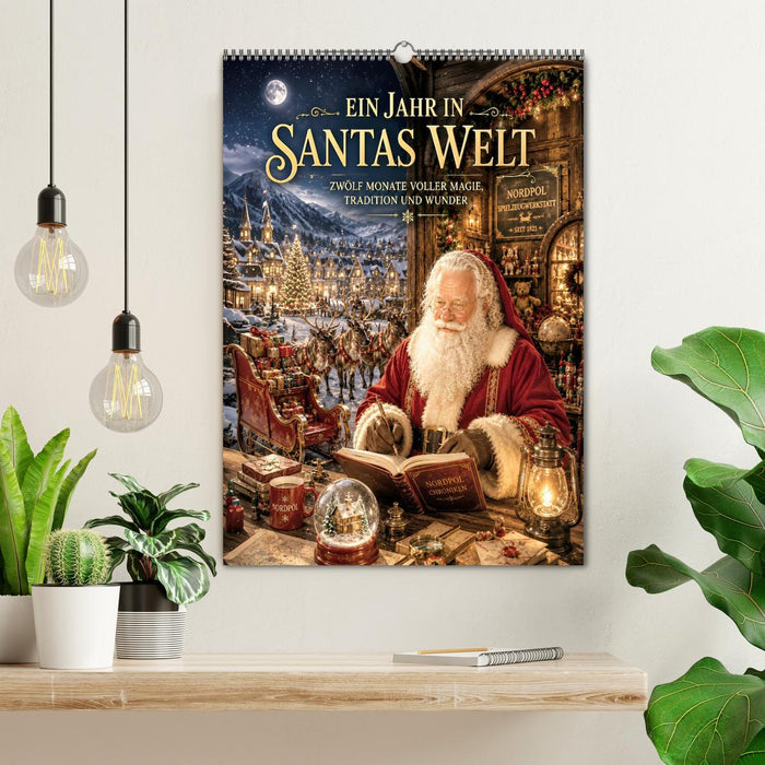 Ein Jahr in Santas Welt (CALVENDO Wandkalender 2027)