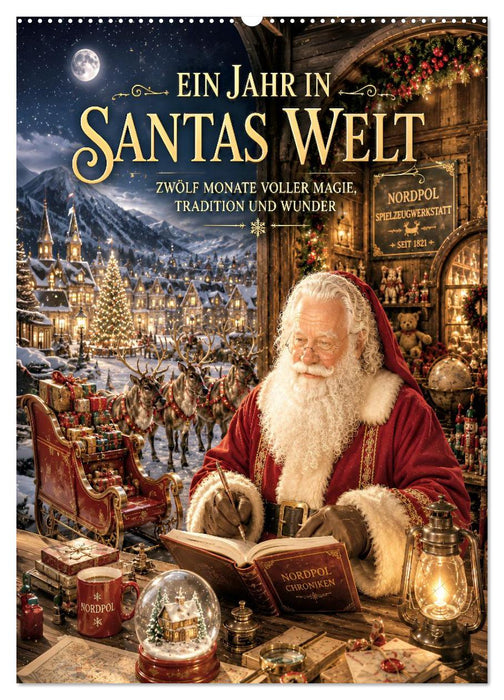 Ein Jahr in Santas Welt (CALVENDO Wandkalender 2027)