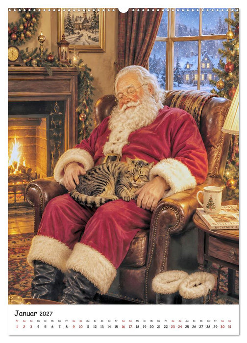 Ein Jahr in Santas Welt (CALVENDO Wandkalender 2027)