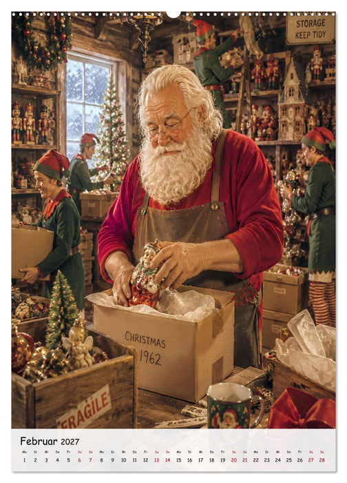 Ein Jahr in Santas Welt (CALVENDO Wandkalender 2027)
