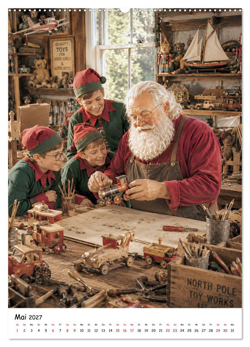 Ein Jahr in Santas Welt (CALVENDO Wandkalender 2027)
