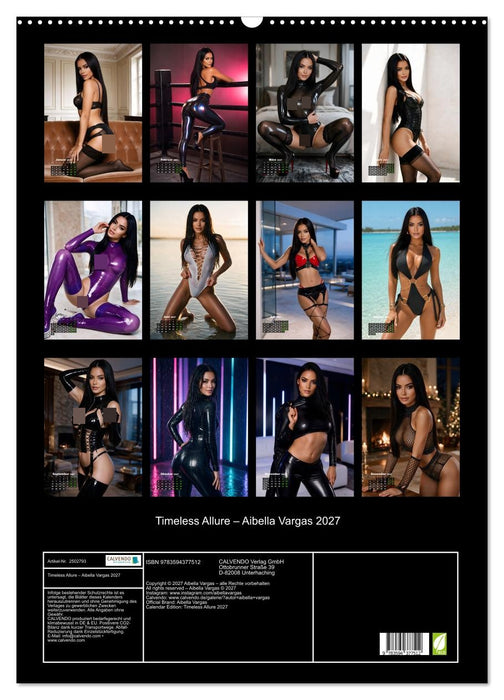 Timeless Allure – Aibella Vargas 2027 (CALVENDO Wandkalender 2027)