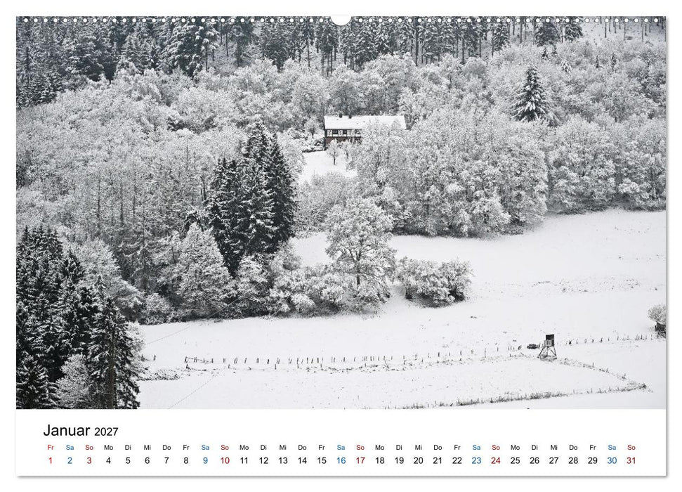 Dedenborn in der Nordeifel (CALVENDO Premium Wandkalender 2027)