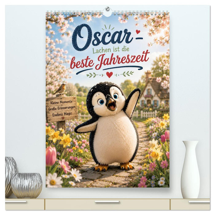 Oscar - Lachen ist die beste Jahreszeit (CALVENDO Premium Wandkalender 2027)