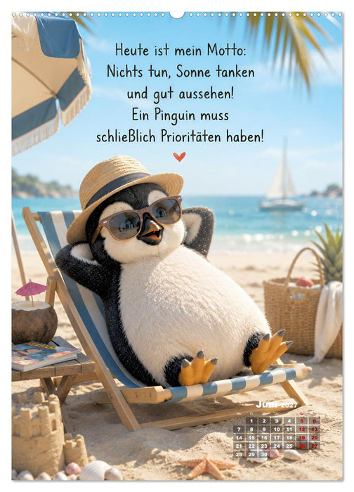 Oscar - Lachen ist die beste Jahreszeit (CALVENDO Premium Wandkalender 2027)