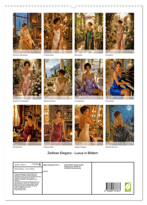 Zeitlose Eleganz - Luxus in Bildern (CALVENDO Premium Wandkalender 2027)