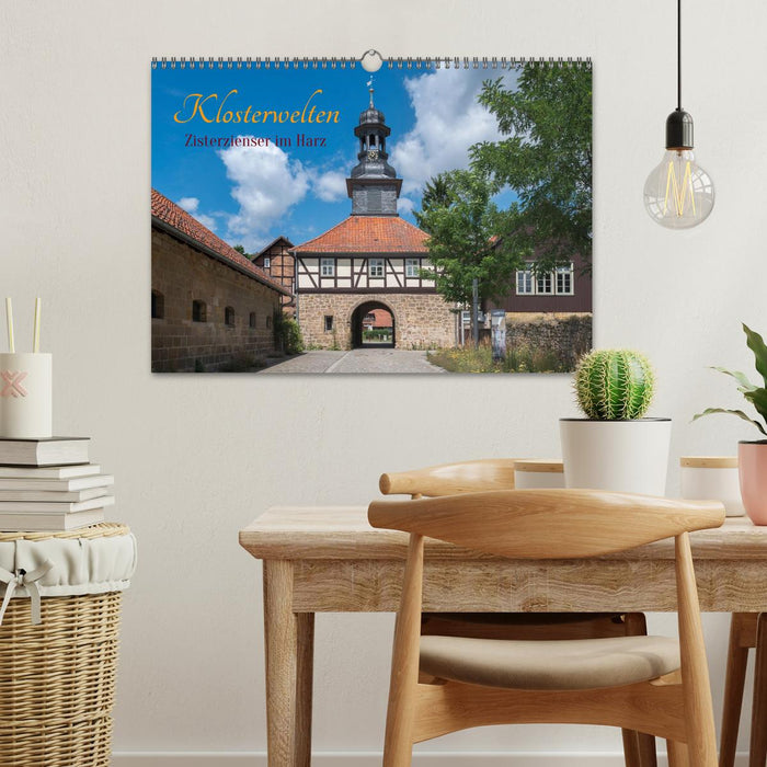 Klosterwelten - Zisterzienser im Harz (CALVENDO Wandkalender 2027)