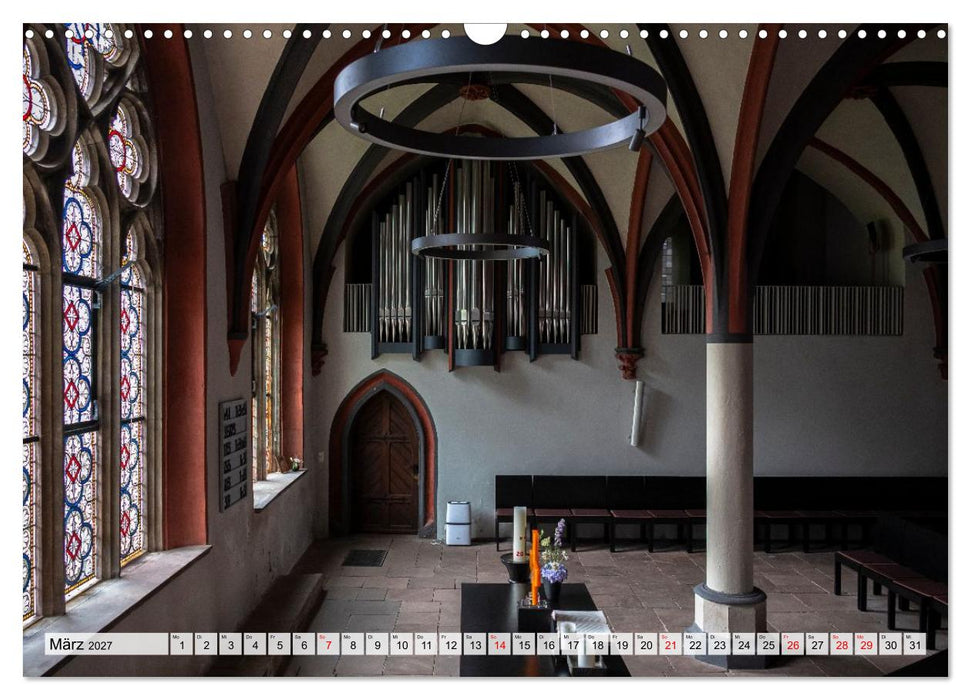 Klosterwelten - Zisterzienser im Harz (CALVENDO Wandkalender 2027)
