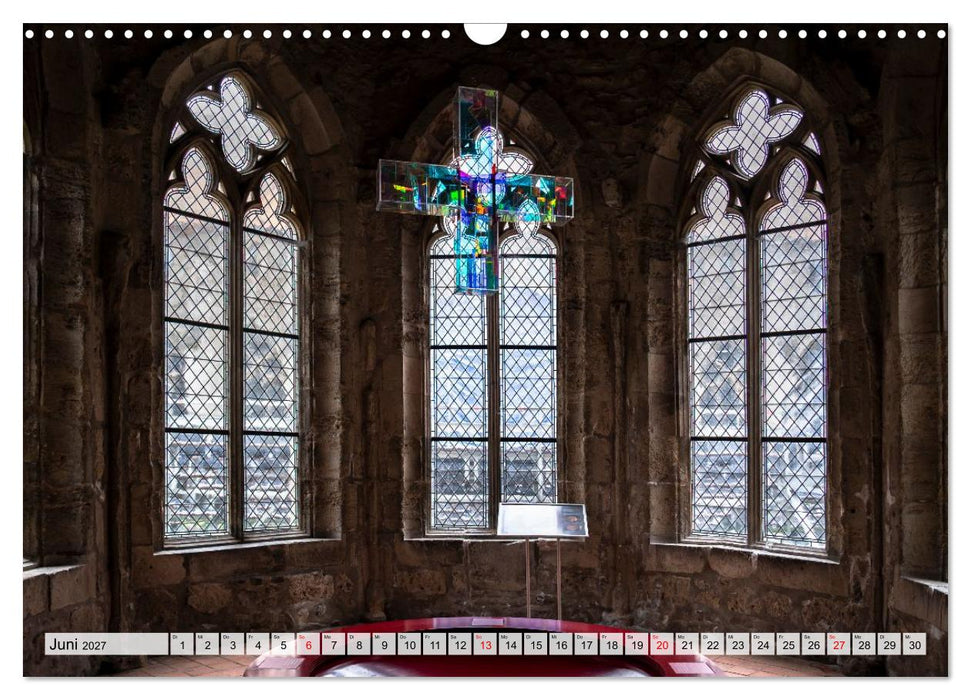 Klosterwelten - Zisterzienser im Harz (CALVENDO Wandkalender 2027)