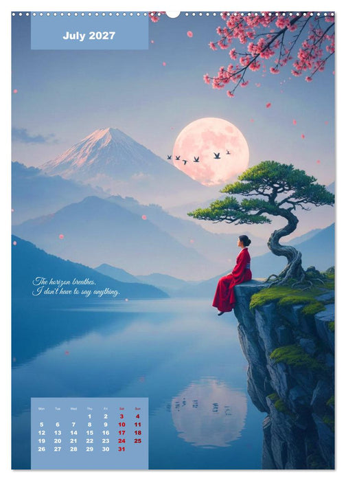 Walk on. The way will unfold. (CALVENDO Premium-Calendar 2027)