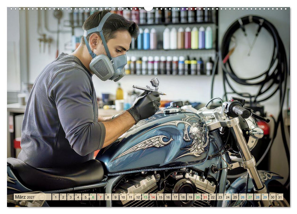 Airbrush-Künstler (CALVENDO Premium Wandkalender 2027)