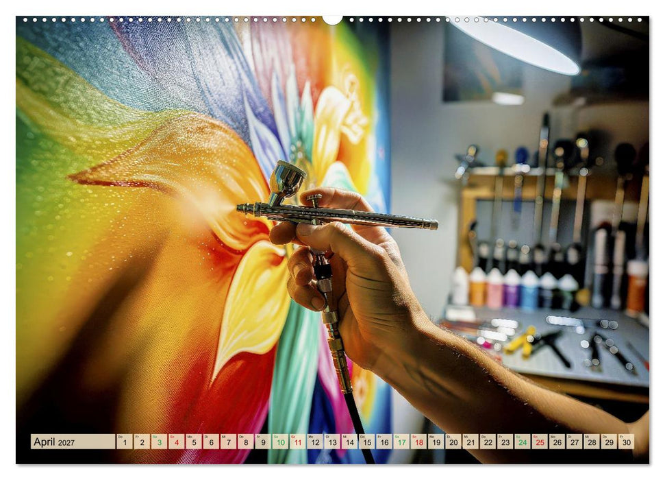 Airbrush-Künstler (CALVENDO Premium Wandkalender 2027)