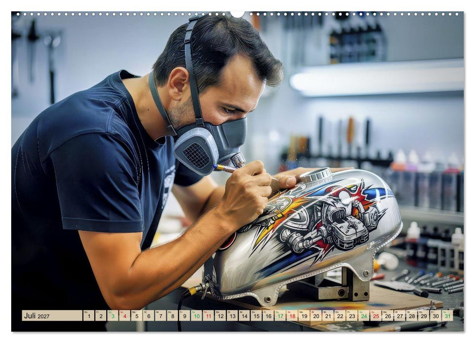 Airbrush-Künstler (CALVENDO Premium Wandkalender 2027)