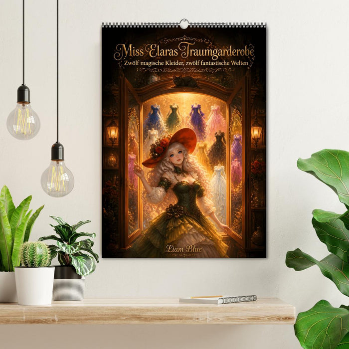 Miss Elaras Traumgarderobe (CALVENDO Wandkalender 2027)