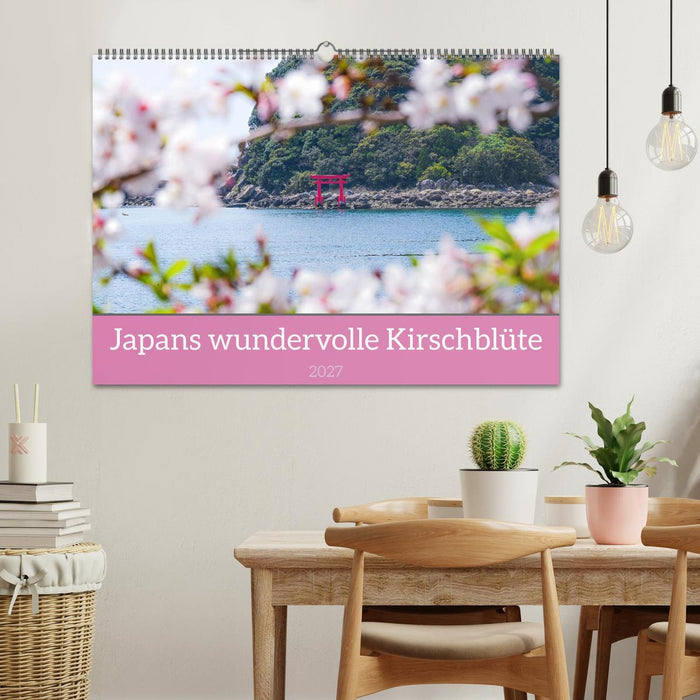 Japans wundervolle Kirschblüte (CALVENDO Wandkalender 2027)