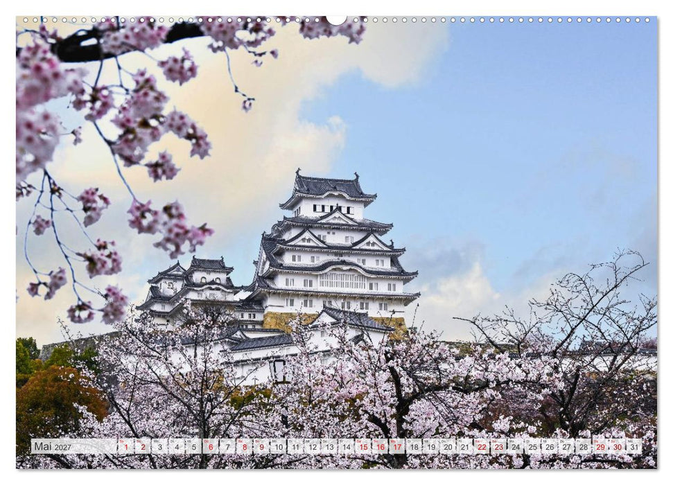 Japans wundervolle Kirschblüte (CALVENDO Wandkalender 2027)