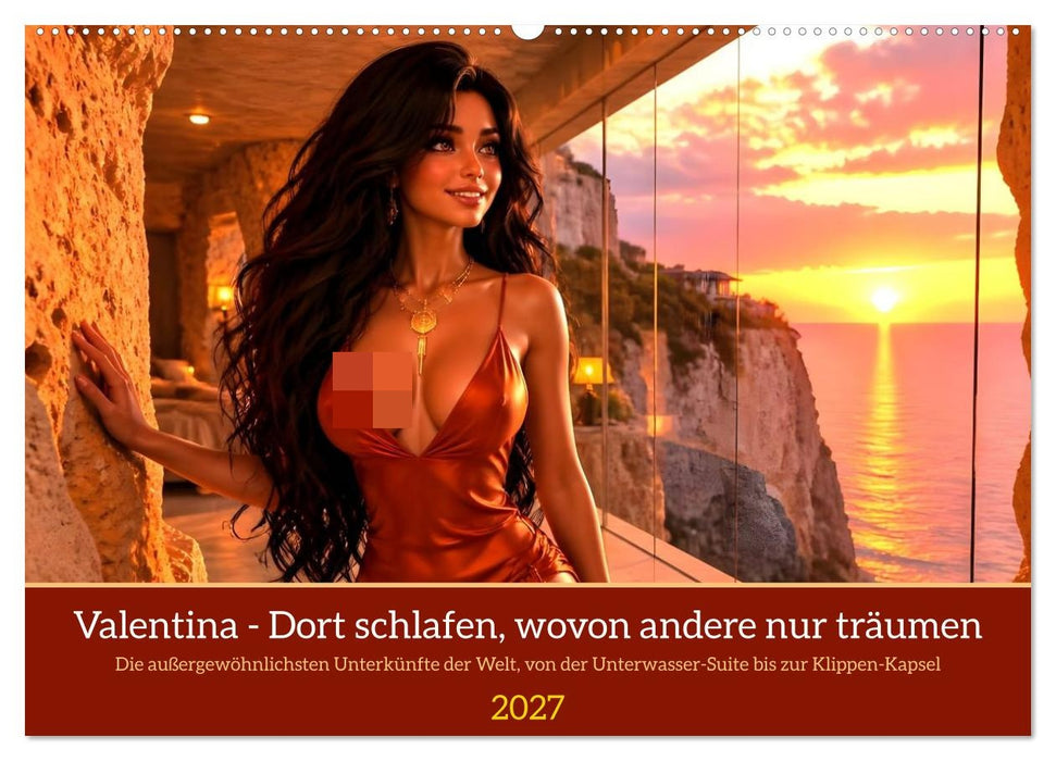 Valentina - Dort schlafen, wovon andere nur träumen (CALVENDO Wandkalender 2027)