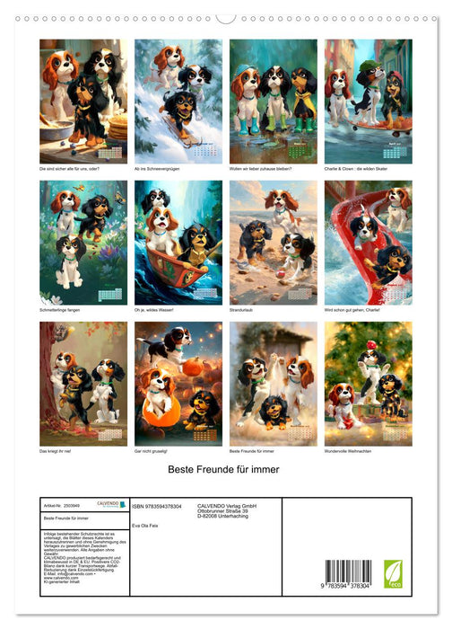 Beste Freunde für immer (CALVENDO Premium Wandkalender 2027)