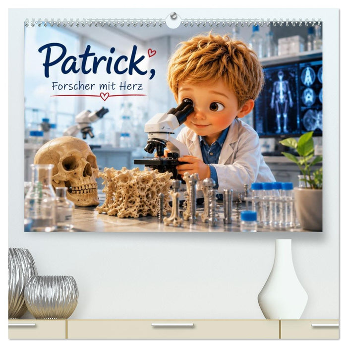 Patrick, Forscher mit Herz (CALVENDO Premium Wandkalender 2027)