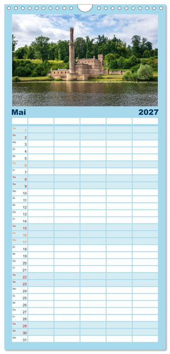Bootscharter nach Berlin (CALVENDO Familienplaner 2027)