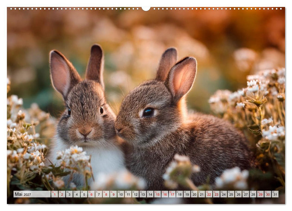 Bauernhofbabys - Tierische Lieblinge vom Land (CALVENDO Wandkalender 2027)