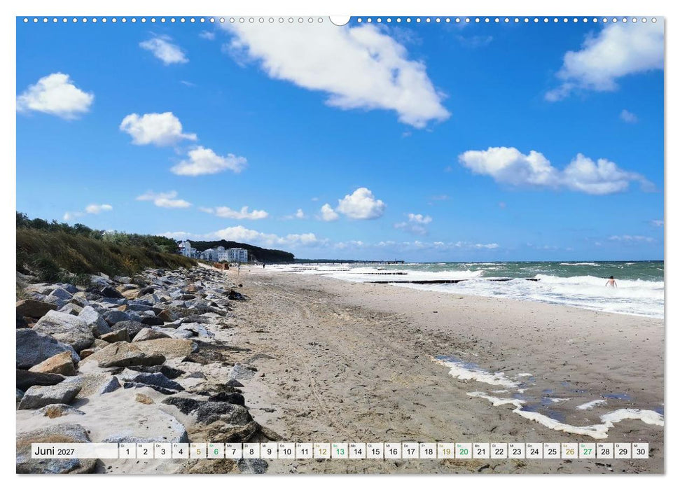 Glücksmomente am Meer - Sehnsuchtsorte deutscher Küstenlandschaften (CALVENDO Premium Wandkalender 2027)