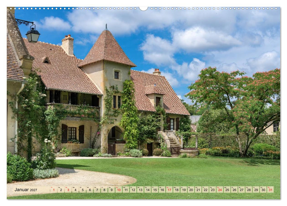 Le Village d'Apremont-sur-Allier (CALVENDO Wandkalender 2027)