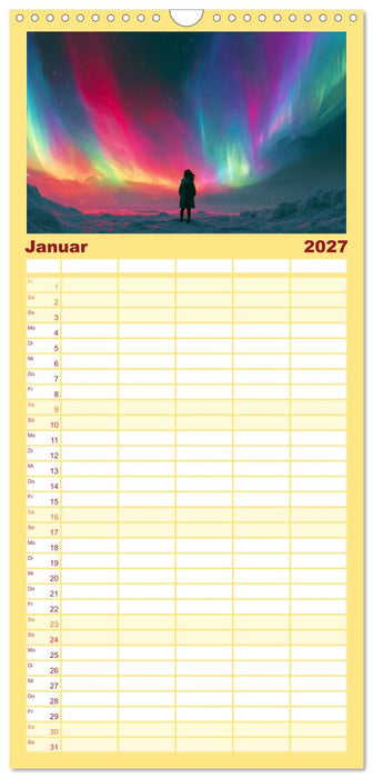 Herz Momente (CALVENDO Familienplaner 2027)