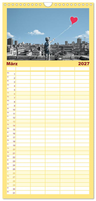 Herz Momente (CALVENDO Familienplaner 2027)