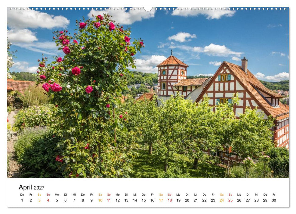 Unterwegs auf der Romantischen Strasse (CALVENDO Premium Wandkalender 2027)
