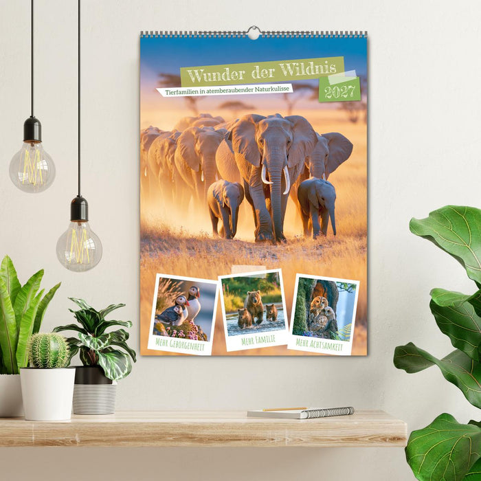 Wunder der Wildnis (CALVENDO Wandkalender 2027)