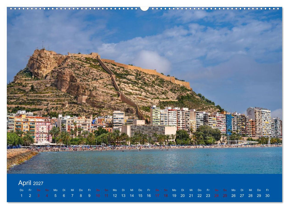 Spanische Provinzen - Alicante (CALVENDO Premium Wandkalender 2027)