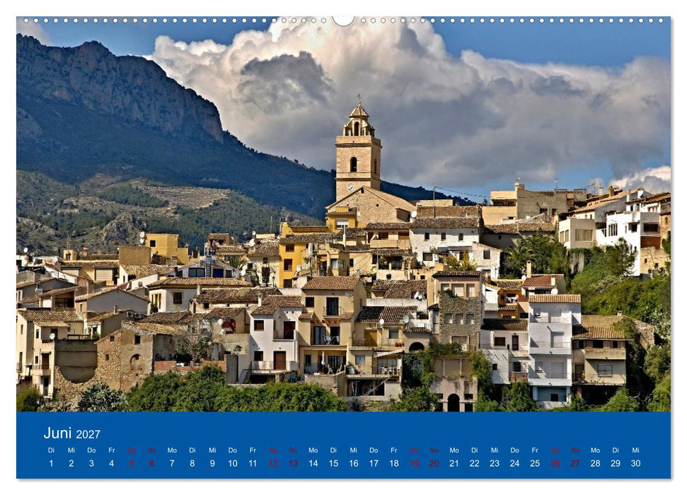 Spanische Provinzen - Alicante (CALVENDO Premium Wandkalender 2027)