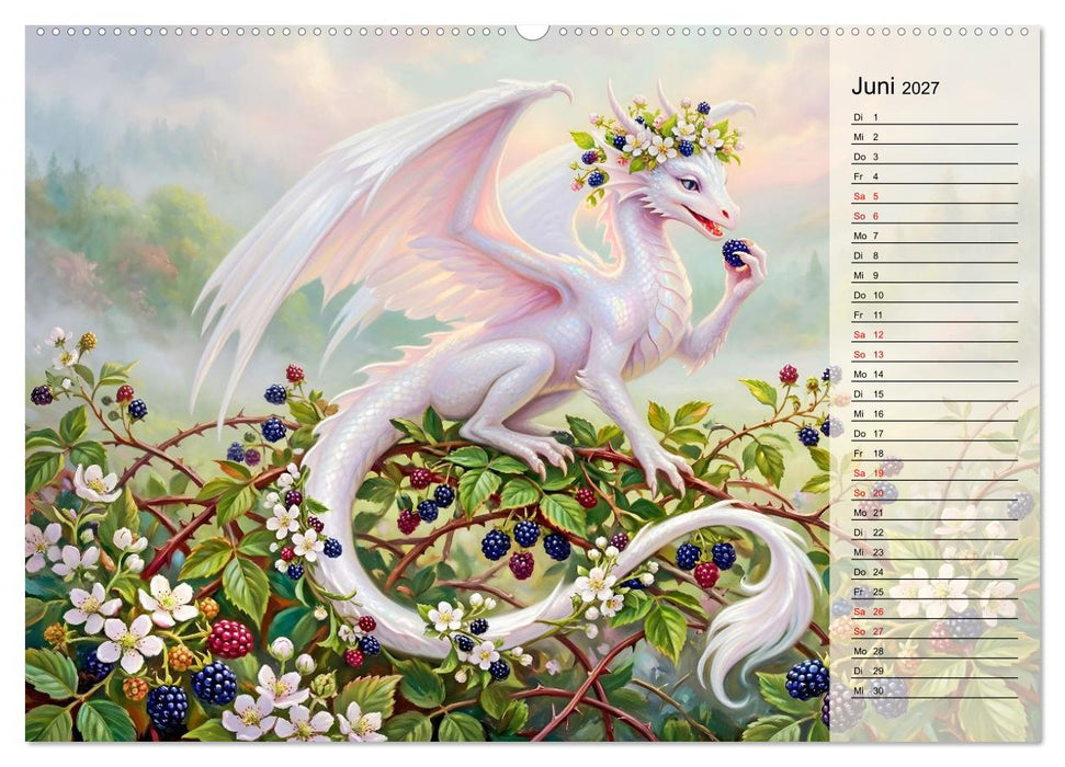 Diebische Drachenmädchen (CALVENDO Premium Wandkalender 2027)