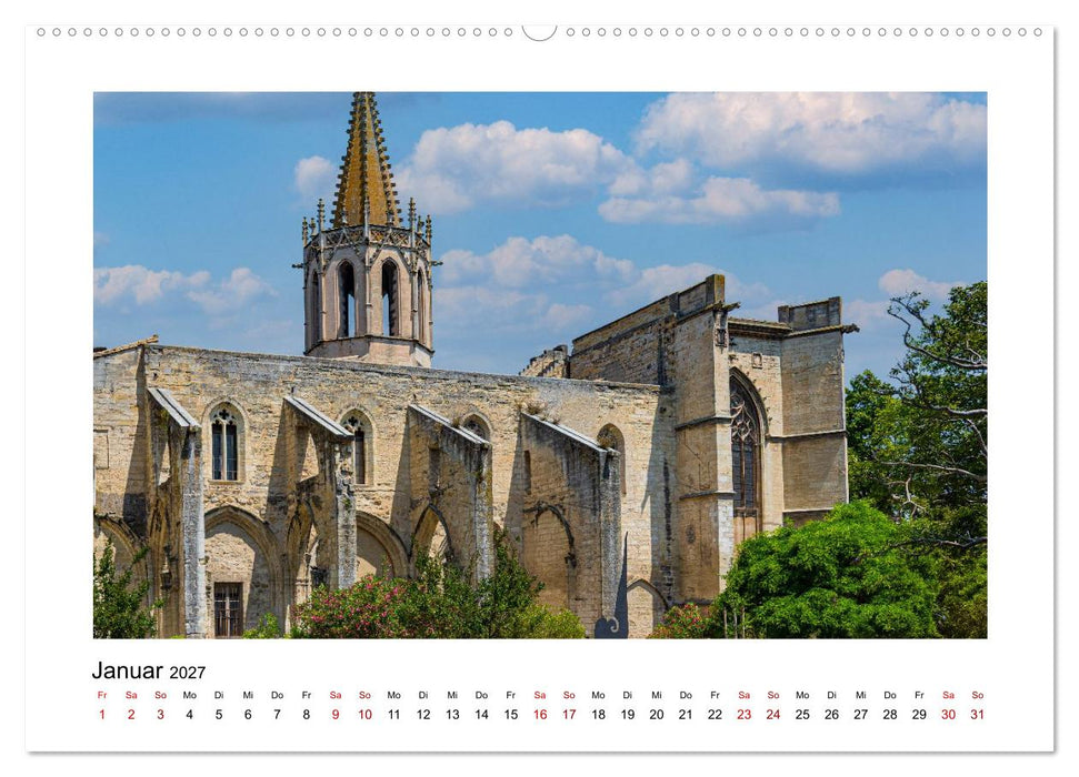 Avignon - Zeitlose Schönheit (CALVENDO Wandkalender 2027)