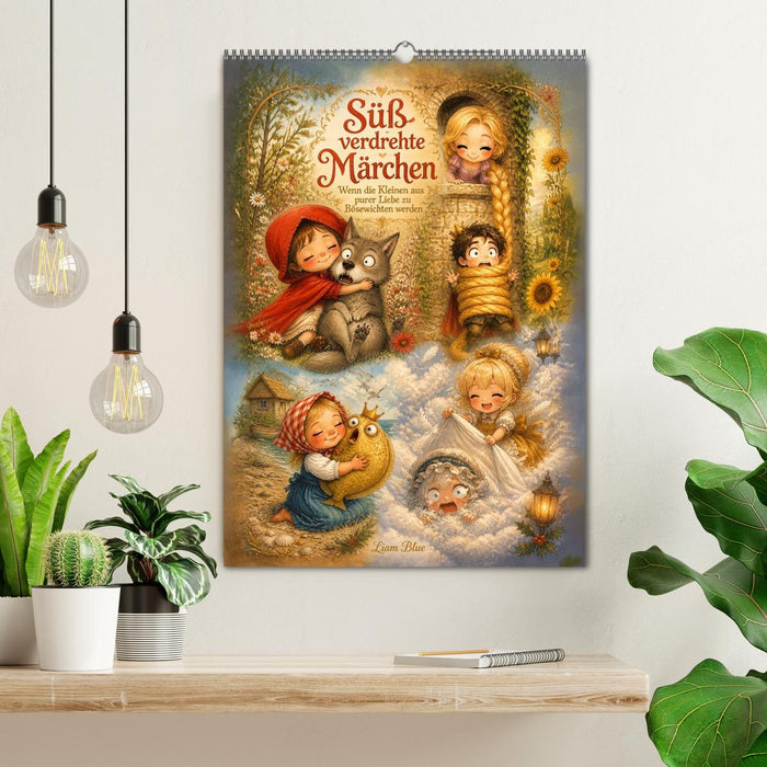 Süß verdrehte Märchen (CALVENDO Wandkalender 2027)