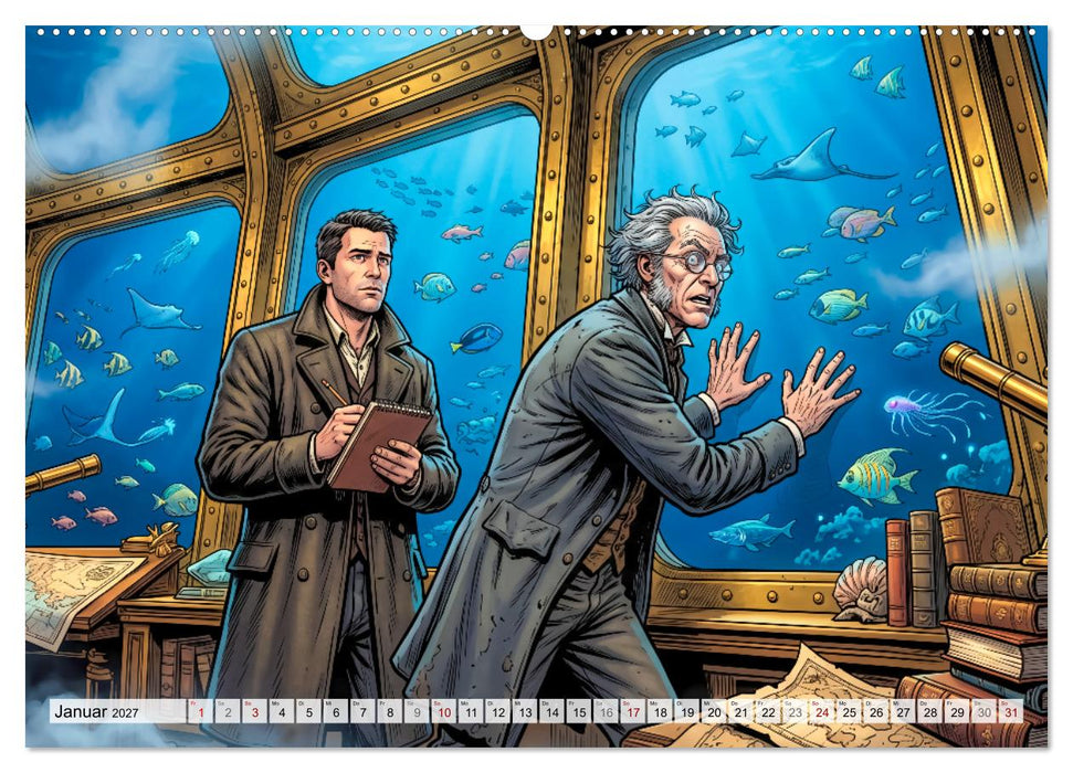 Der Krieg der Welten (CALVENDO Premium Wandkalender 2027)