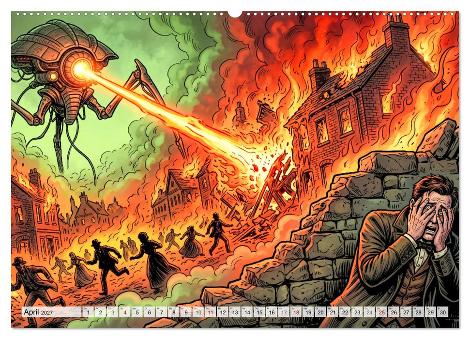 Der Krieg der Welten (CALVENDO Premium Wandkalender 2027)